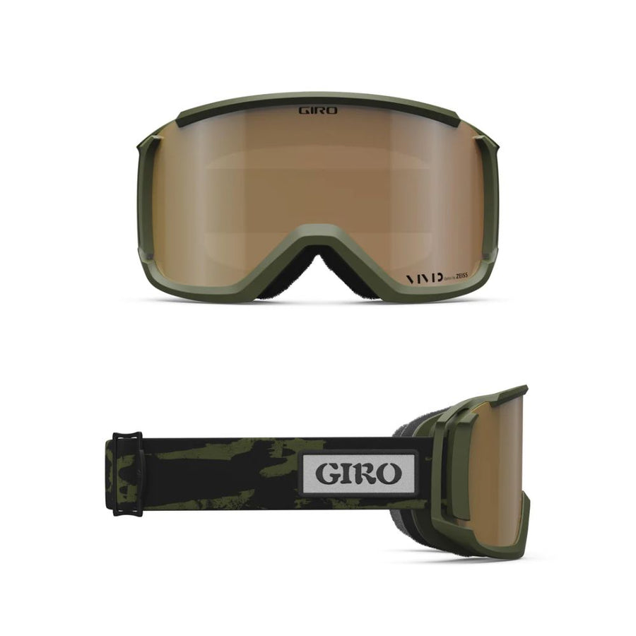 Giro Revolt Mens Ski Goggles, Trail Green/Vivid Petrol S2