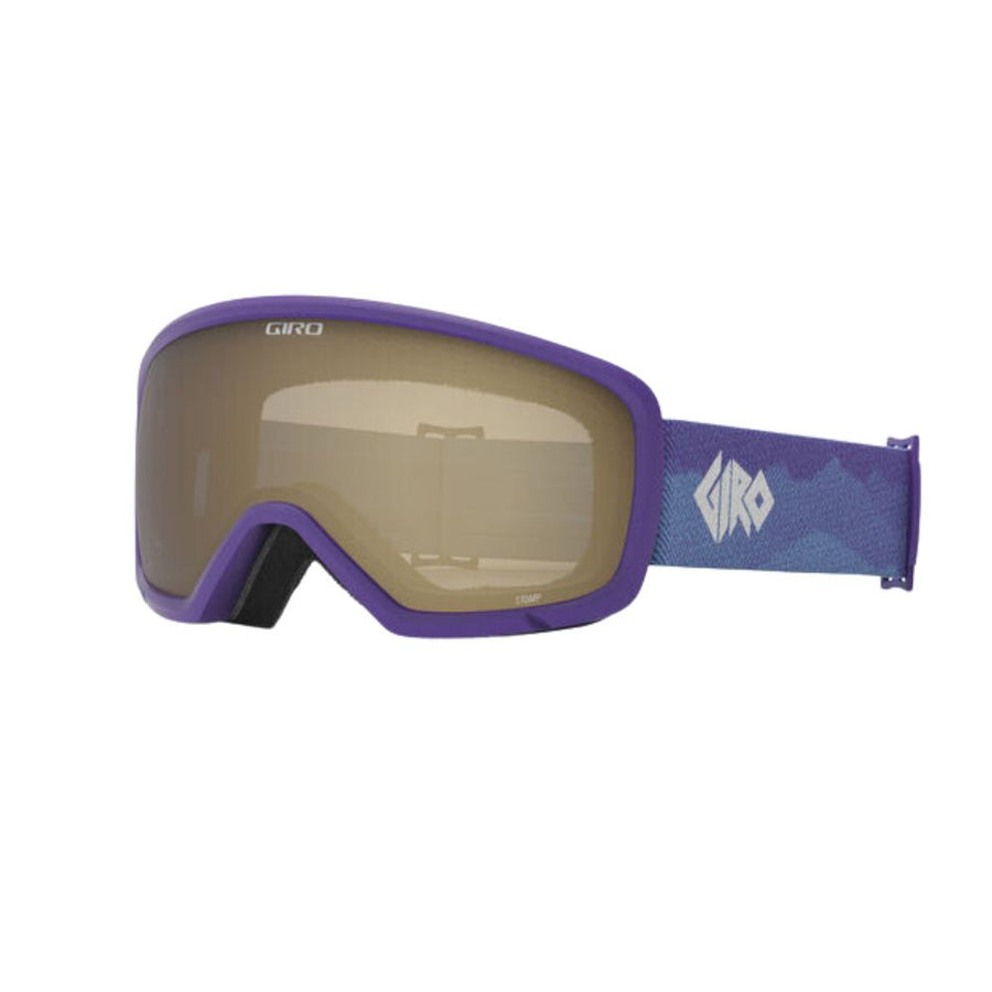 Giro Stomp Youth Ski Goggles, Purple Linticular S2