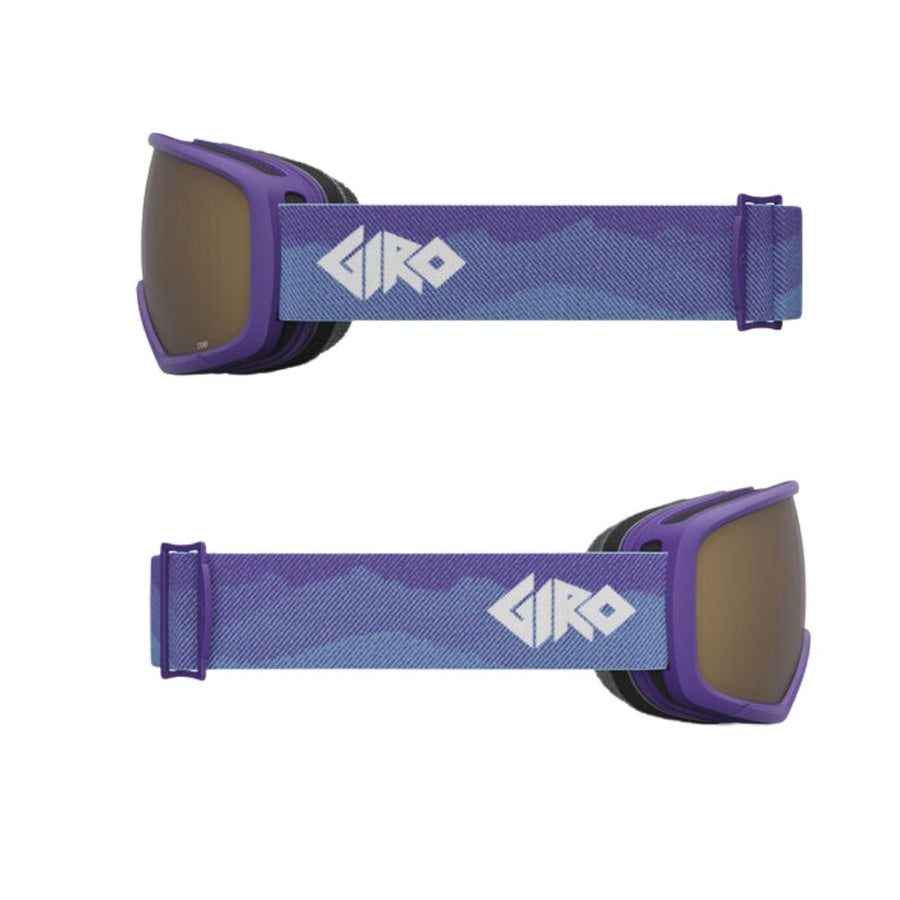 Giro Stomp Youth Ski Goggles, Purple Linticular S2