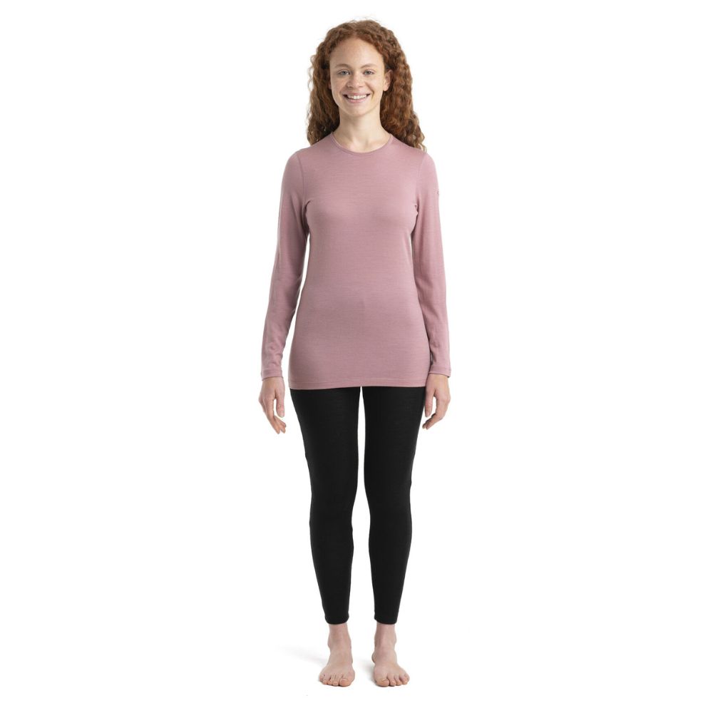 Icebreaker Womens 200 Oasis Merino Thermals - Crystal