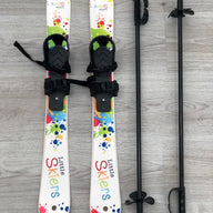 Toddler Skis & Ski Harness Bundle Set - 4 colourways of harness