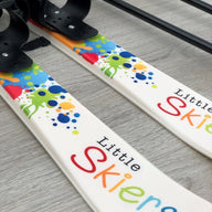 Toddler Skis & Ski Harness Bundle Set - 4 colourways of harness