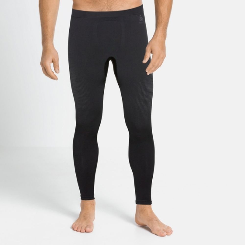 Odlo Men Sport Performance Warm Eco Bottom Ski Thermals Black