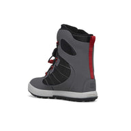 Merrell Snow Bank, Grey/Black/Red  - Kids Snow Boots UK 10 Only