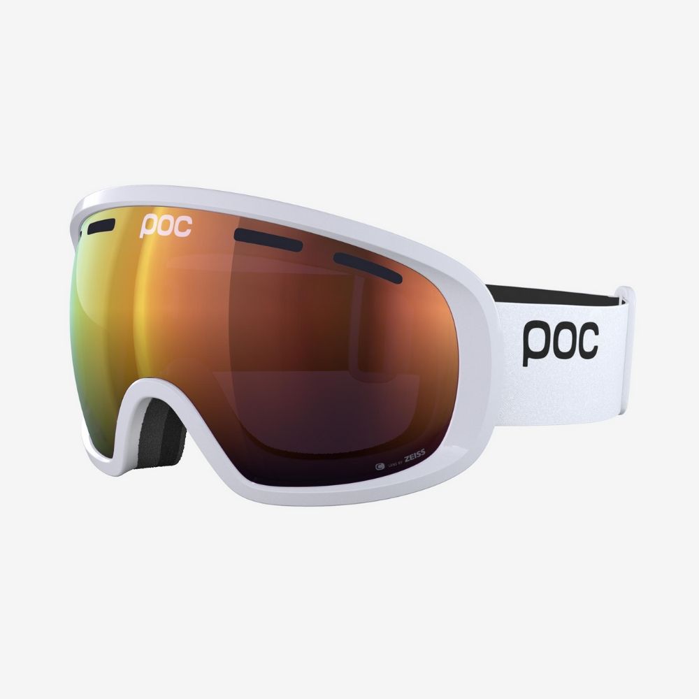 POC Fovea Clarity Ski Goggles - White Frame S2