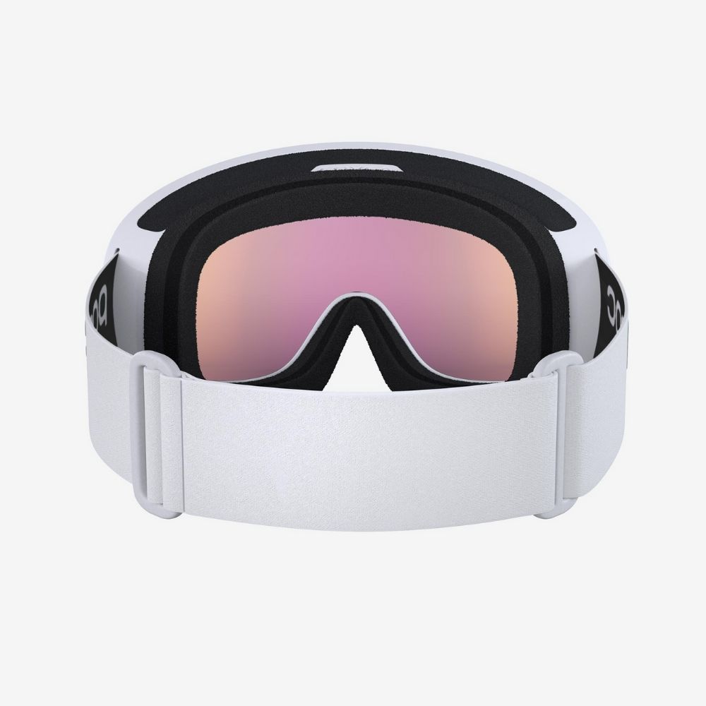 POC Fovea Clarity Ski Goggles - White Frame S2