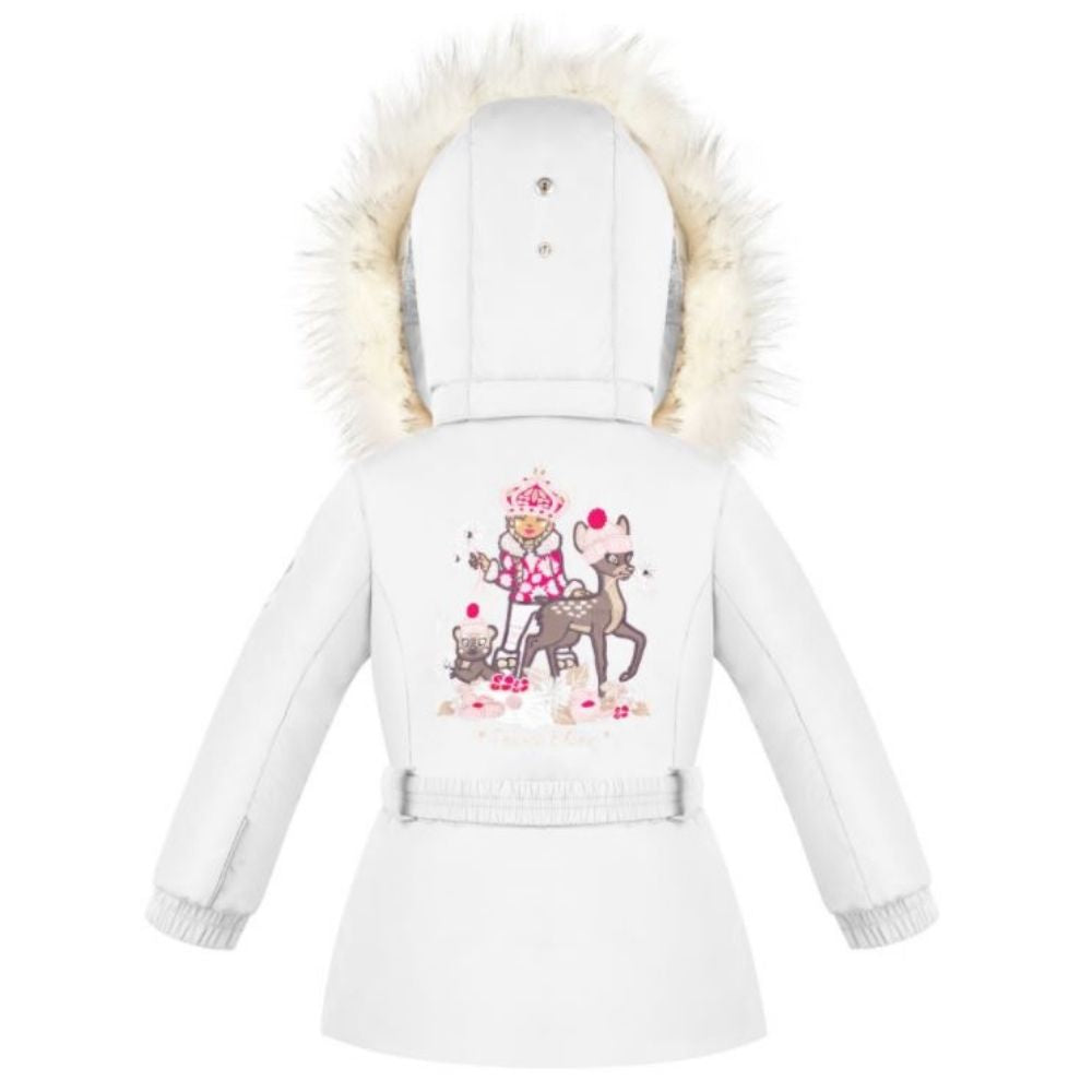 Poivre Blanc Girls Ski Jacket - White 2-3 yrs only