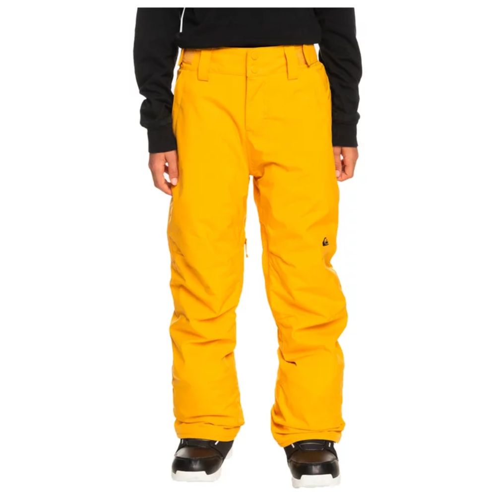 Quiksilver Estate Boys Ski Pants - Mineral Yellow