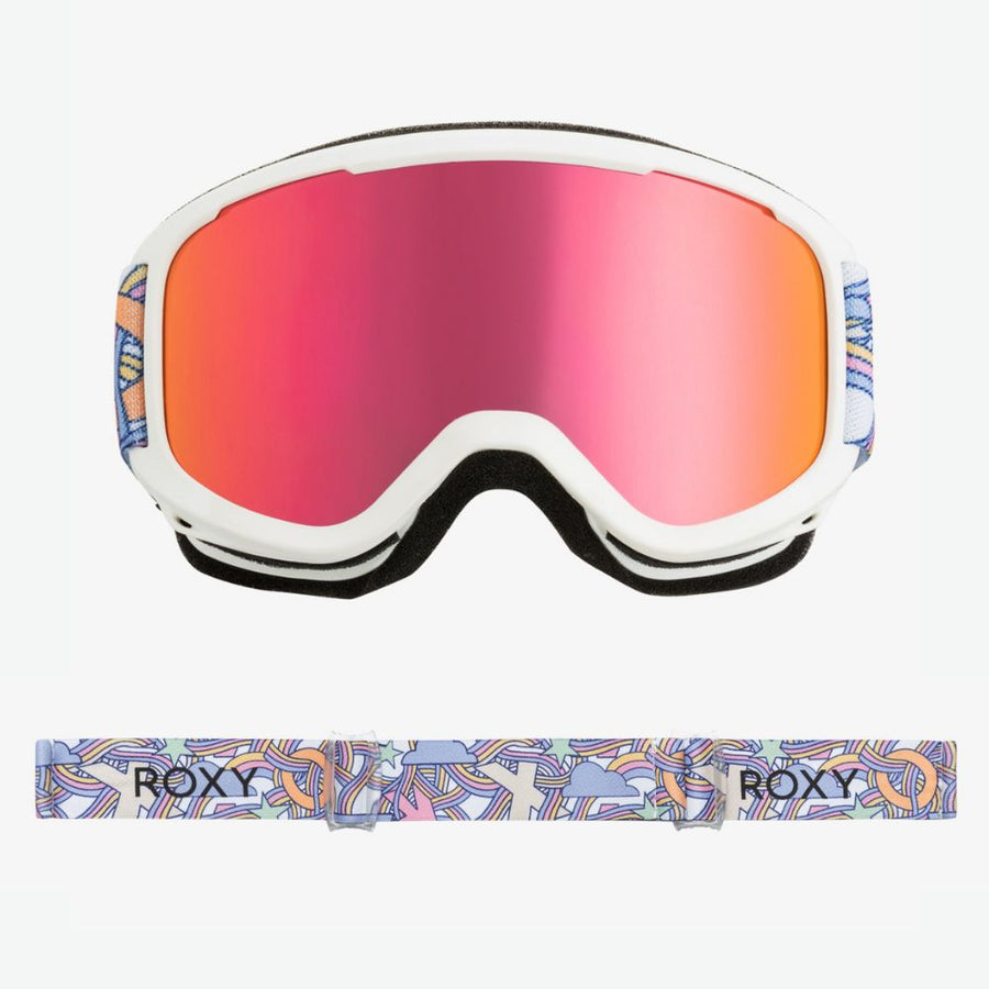 Roxy Sweetpea Girls Ski Goggle - Big Deal/Pink OS