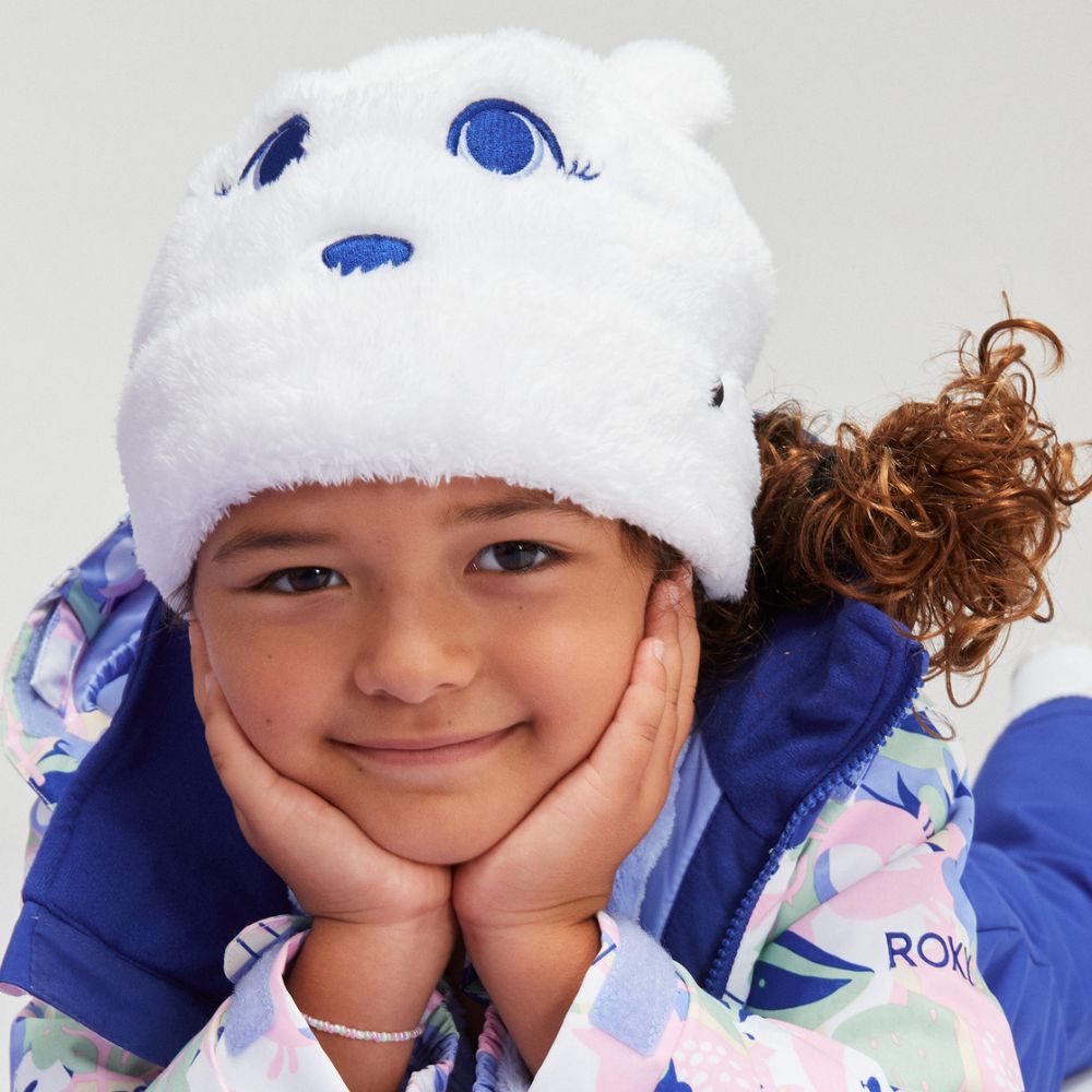 Roxy Girls Mini SnowMoon Ski Beanie - 2 - 7 years