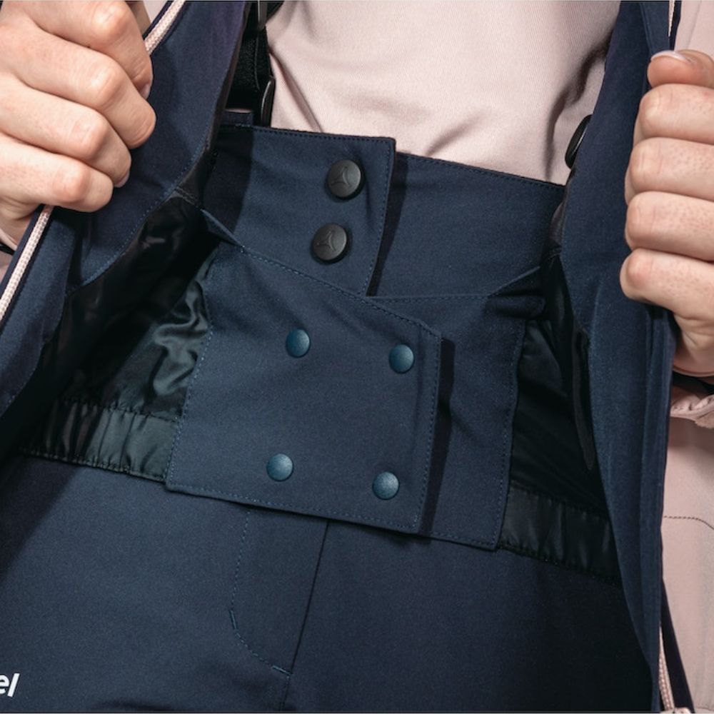 Ski jacket sales with waist belt