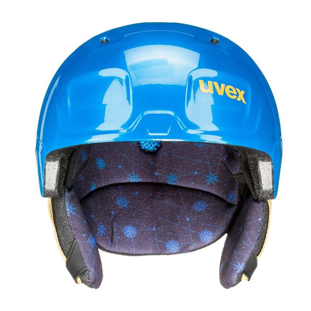 Uvex Manic Junior Kids Ski Helmet Blue Caterpillar 46-50cm