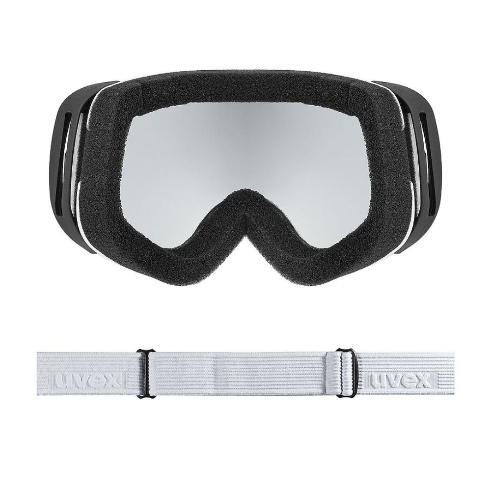 Uvex Scribble FM Kids Ski Goggle - White Silver S2